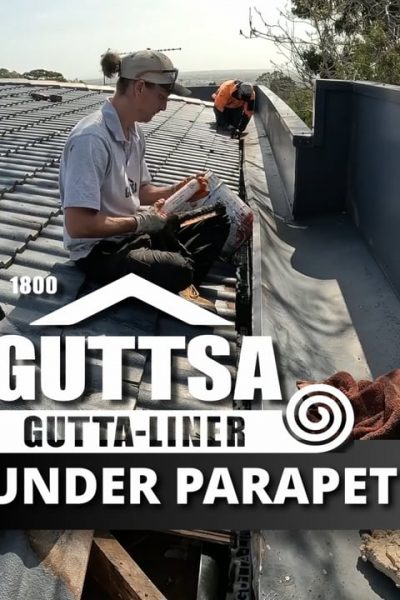 Silicone Under Parapet Lip
