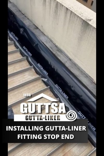Installing Gutta-liner Fitting Stop End