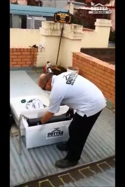 Relining a Box Gutter