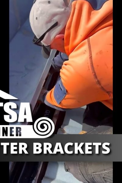 Re-placing Gutter Brackets Re-placing Gutter Brackets
